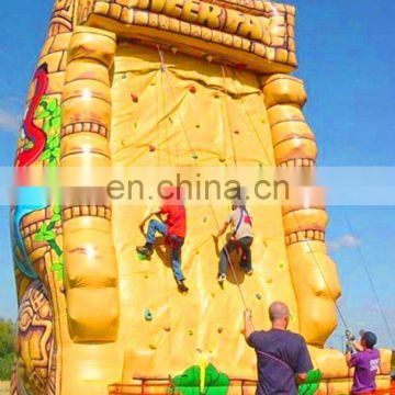 2012 hot sale giant inflatable climbing wall/outdoor inflatable sports game