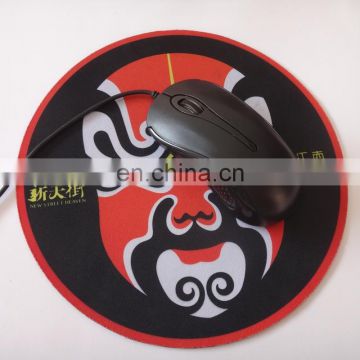 Made in China Manufacturers free logo printing rubber mouse pad in Guangzhou