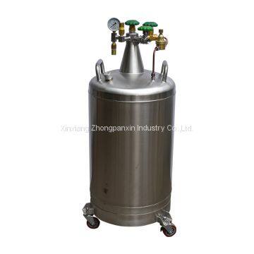 30L Self-pressure Cryogenic transport liquid nitrogen tank for cryotherapy