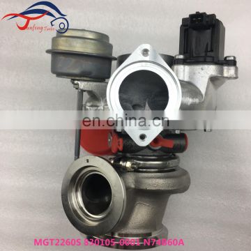 Original Turbo MGT2260S 830105-0001 N74B60A Engine Turbocharger for BMW 760 i F01 F02 F03