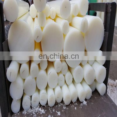 Cheap price 100% virgin material plastic rods nylon stick round bar / white cast mc nylon rod