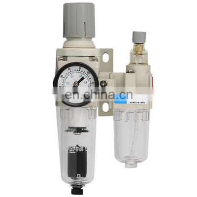 AC Series Air Source Treatment Filter Regulator Lubricator FRL Pneumatic Unit