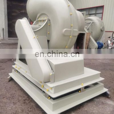 Round Discharge  Anti Corrosion  Industrial FRP Centrifugal  Fan  With Full  Fiberglass  Impeller