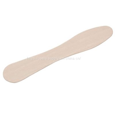 China Manufacturer Eco Friendly Strong Unwrapped Wooden Ice Cream Spoon
