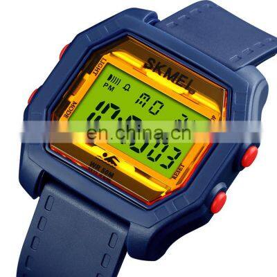 Skmei 1623 Square Men Women's Digital Watches Luminous Water Proof Sports Wristwatch LED