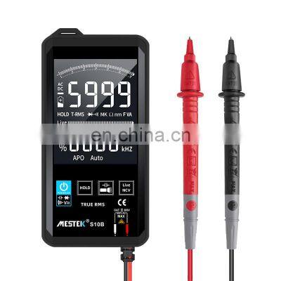 Mestek HD Color Screen Display High precision Intelligent Scope Phone Type Auto Range 6000 Counts Smart Pocket Multimeter