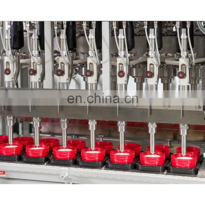 Automatic small cosmetic cream mixing filling machine cosmetic bottle filling capping machine