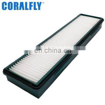 CORALFLY OEM ODM Excavator PANEL VENTILATION cabin air filter VOE15052786 VOE11703979 P500194 PA5310 CA-2401 11703979