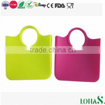Wholesale Colored Silicone Rubber Tote Bag Female Bag