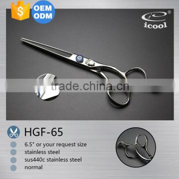 ICOOL HGF-60 professional stylish design shaped blade hair scissors