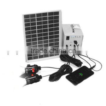 solar kits 5w for camp lighting and charging