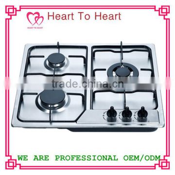 Built in SST Gas Hobs/Gas Stove/Gas Cooker XLX-613S-1