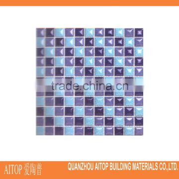 Ceramic pool tile prices 23x23mm/chip size