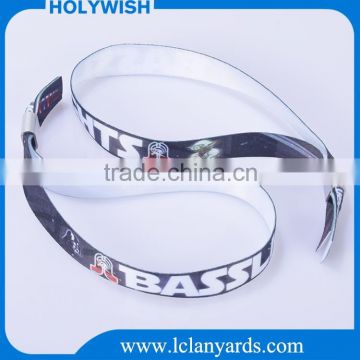 Customized fabric cheap event wristband for children
