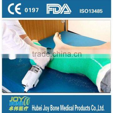 Waterproof orthopedic colored medical polyester fiberglass casting tape