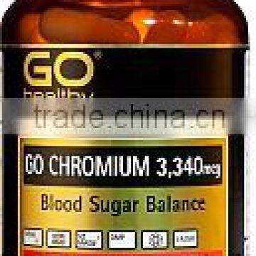 GO Healthy GO Chromium 3,340mcg Capsules 60