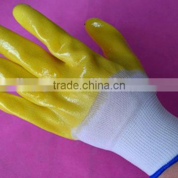Cheap nylon nitrile coated gloves manufacturer