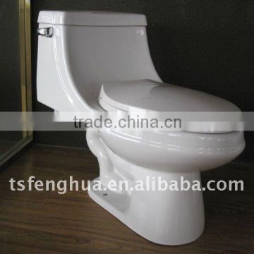 FH8813 Sanitaryware Ceramic One Piece Toilet