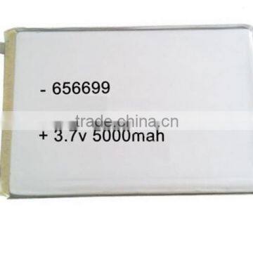 3.7v li-ion polymer battery 5000mah