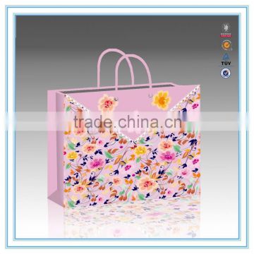 Alibaba China manufacturer custom paper gift bag new design paper bag