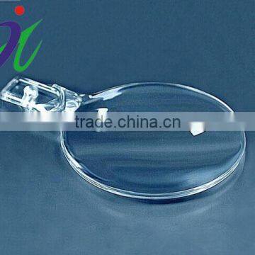 Optical acrylic double magnifying convex lenses 3.6X,Dia 73mm