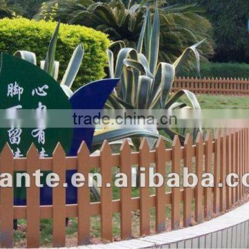 Outdoor and eco-friendly wood plastic composite WPC fence 001