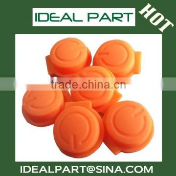 Appliance silicone switching push button