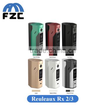 Stock Offer !!! Newest Replaceable Back Cover Design 150w or 200w Wismec Reuleaux RX2/3 upgrade from RX200S