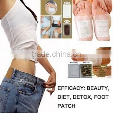 Bamboo wood vinegar detox foot patch for feet