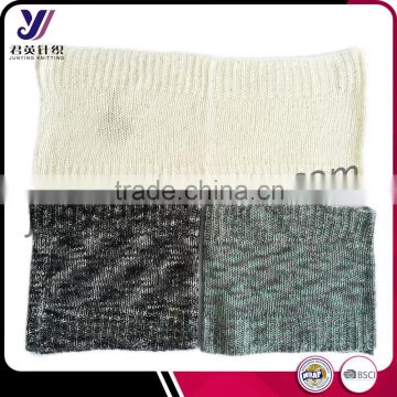 Custom-made printed wool felt scarf knit fashionable scarf with butt infinity loop scarf factory wholesale sales (accept custom)