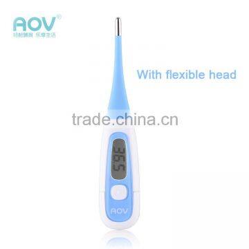 Portable Manual Digital Thermometer with Flexible Head