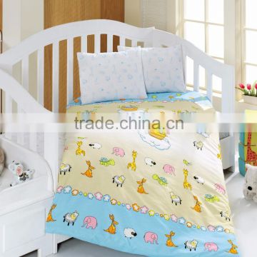 Majoli Bedding Set, 4 Pcs Crib/Toddler, Safari