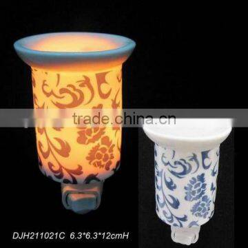 Qihe porcelain Home wall plug night light decoration