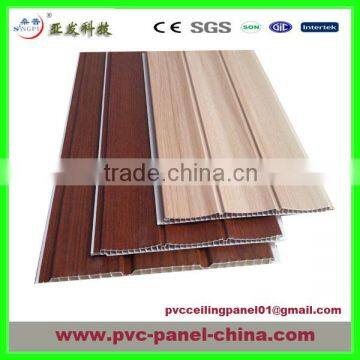 two middle groove laminated pvc panel nice looking