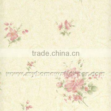 Country Style Vinyl Chinoiserie Wallpaper (own factory&various designs) (091601)
