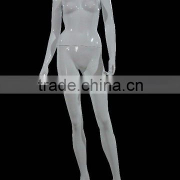 Headless white display torso manikin