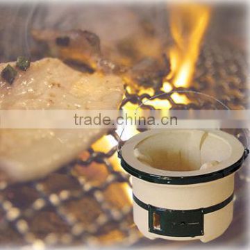 Handy Portable Ceramic BBQ Grill "Shichirin" For A Camp And Outdoor