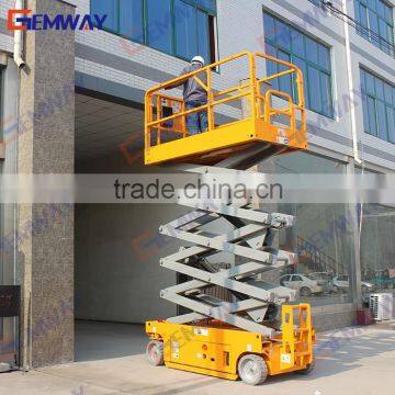 8m Small hydraulic self-propelled scissor lift