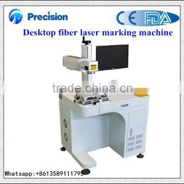 10w 20w 30w fiber laser marking machine,silver/gold ring laser marking machine with rotary function