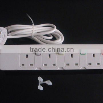 13a 4way power extension socket