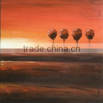 Wholesale hot cheap landscape oil painting on canvas
