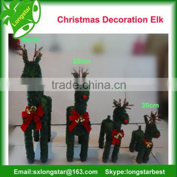Wholesale Indoor/Outdoor PVC Christmas Deer For Holiday Decoration