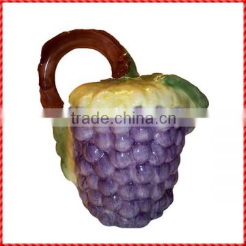 Popular ceramic grape shape Water filter jug for sale