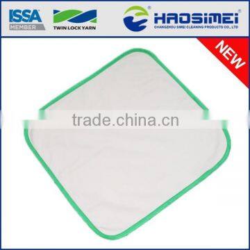 Hot sales!Changzhou Classic Microfiber cloth with green piping