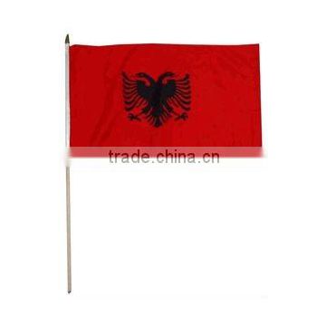 Albania Hand Flag