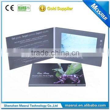 2016 New Design Lcd Video Greeting Card Module