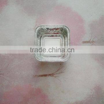 Square Aluminium Foil Container for Backing