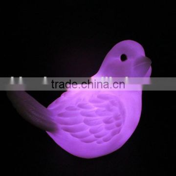 multicolor LED bird mood light