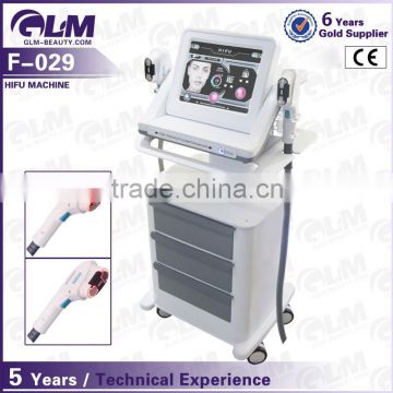 GLM Ultrasound Hifu Slimming Machine / Deep Wrinkle Removal Body Slimming Hifu/hifu Double On Sale 4MHZ