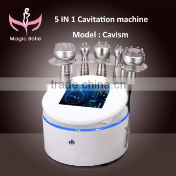 2mhz 5 In 1 Device!!! Vacuum Cavitation Slimming Machine Weight Loss Cavitation RF Machine In China Wrinkle Removal